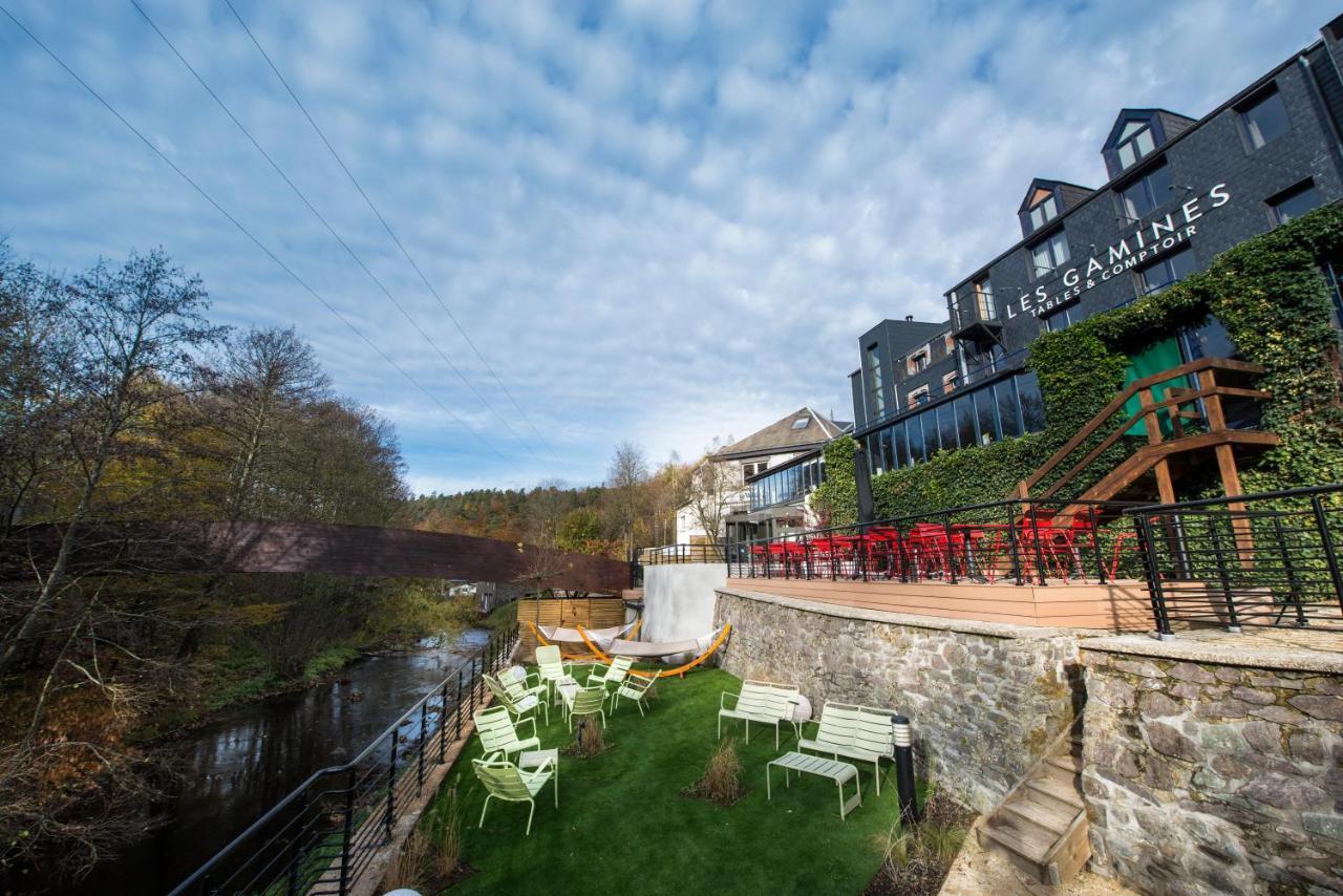 Hotel Val De Poix- Logis Hotel Restaurant Saint-Hubert Exterior foto